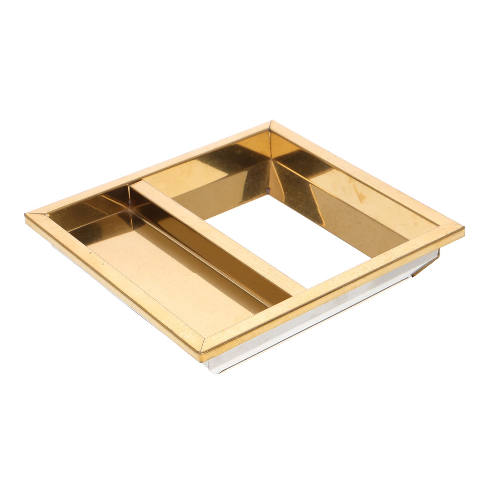 Happyyami Stainless Steel Garbage Can Lid Replacement Cover Metal Trash Can Lid for Outdoor Waste Container Stylish Design for Hotels Public Areas Enhances Cleanliness Modern Look