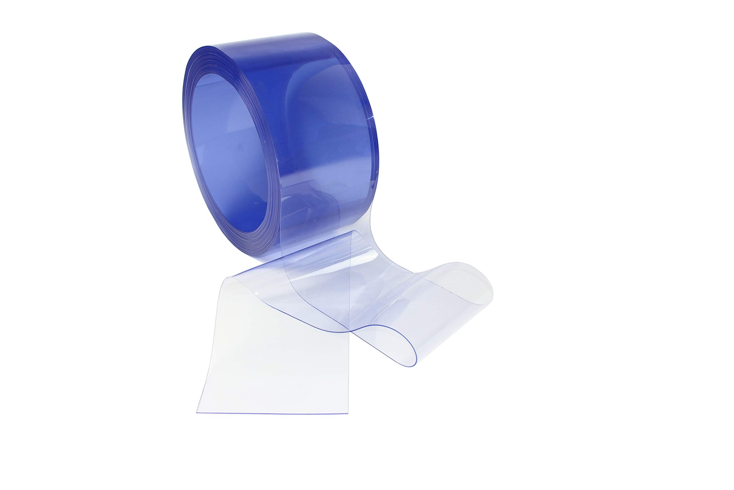 KumuJ 7 STK Streifenvorhang PVC Transparent Lamellenvorhang 200x18cm Vorhang Bandvorhänge Türvorhang 2mm Dicke Streifenvorhang Lamellen Industrievorhang Stallvorhang Für Pferdestall Supermärkte