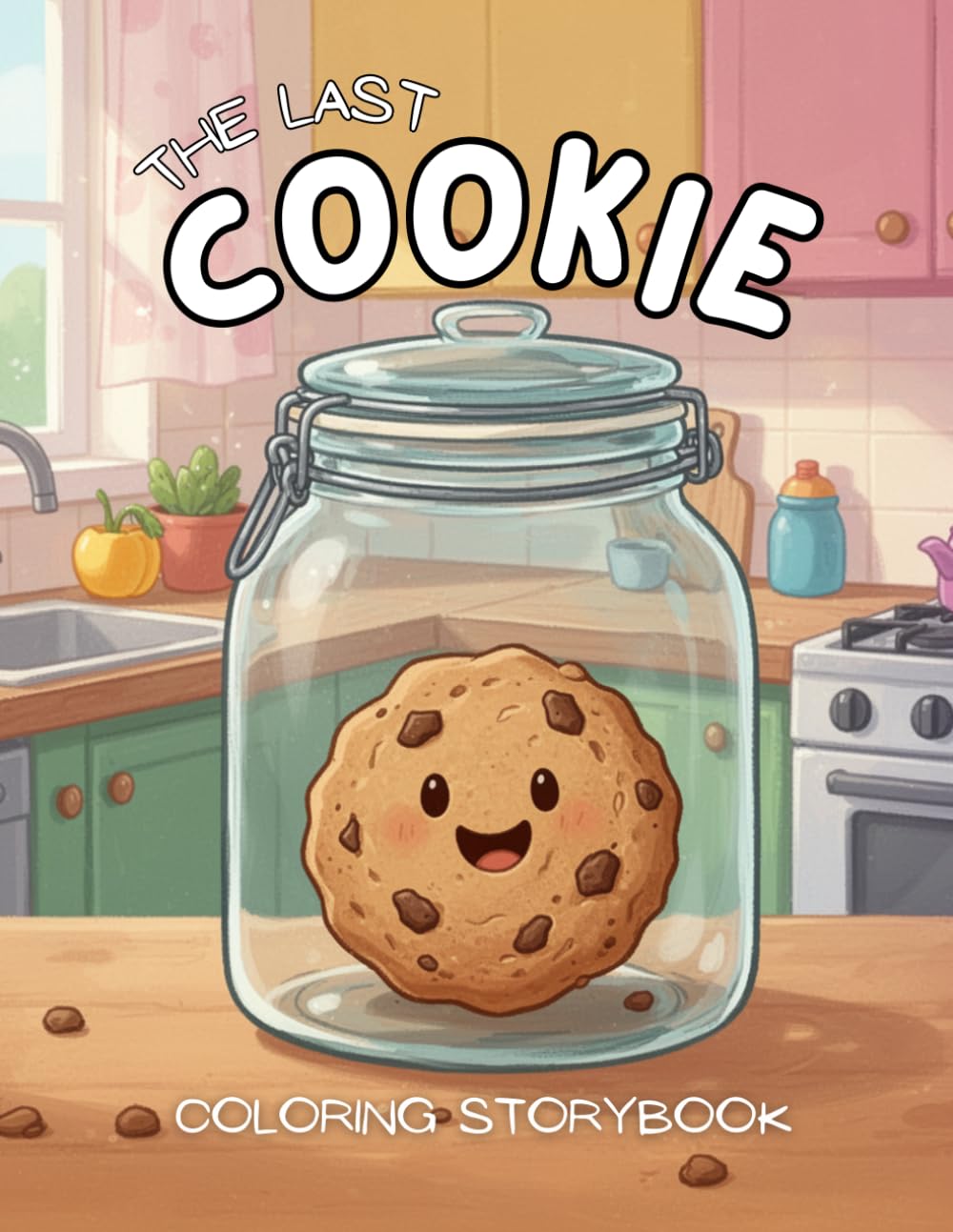 The Last Cookie: A Fun Coloring Storybook that Teaches Kids the Joy of Sharing, Kindness, and Friendship