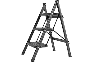 Kitchen Step Ladder: Enhanced Stability and Space-Saving