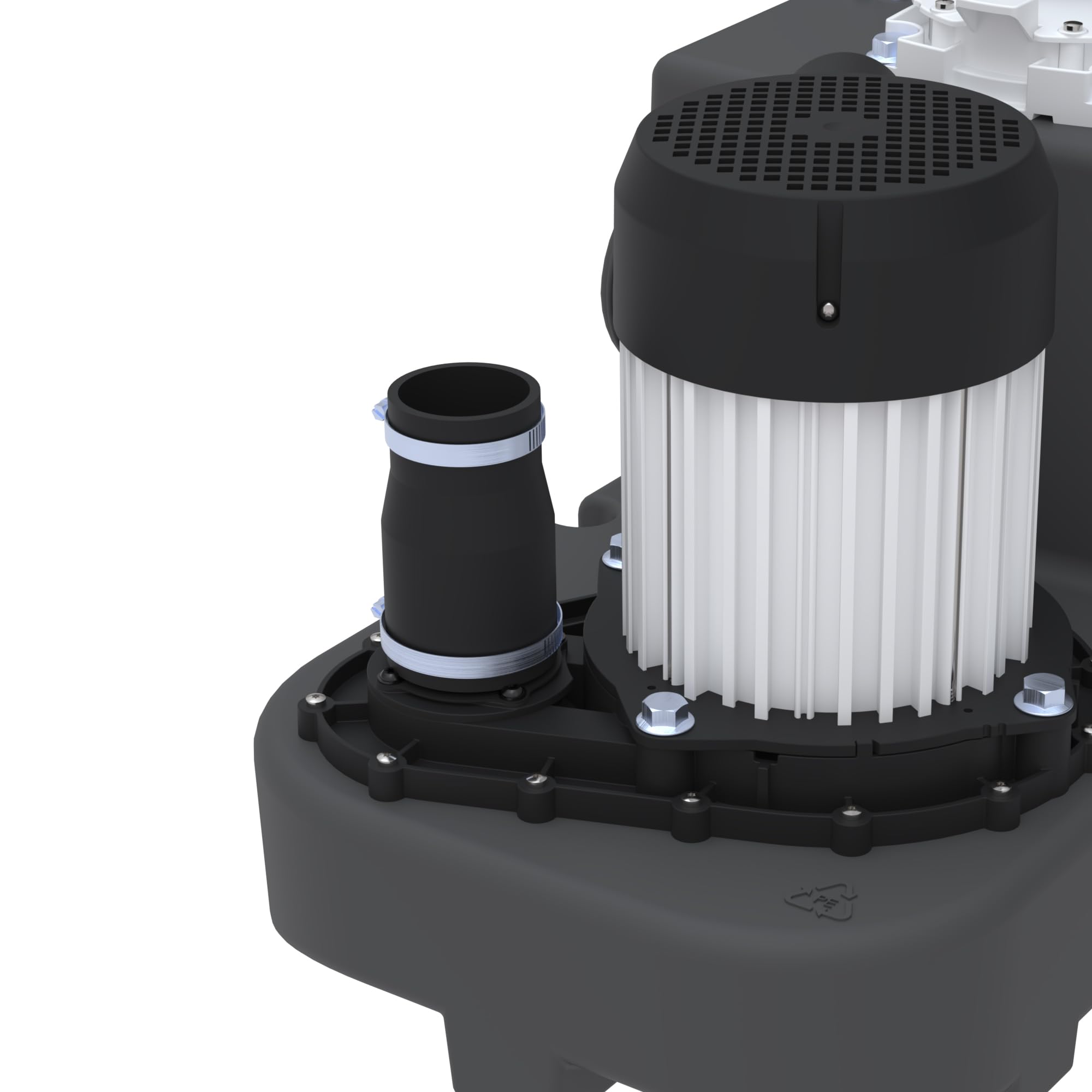 SFA – Sanicubic 1 GR HP S – Kleinhebeanlage für Abwasser – Bodenstehend – Schneidwerk Pro X K2 – 2 niedrige Zuläufe – Für Haus, Wohnung & Geschäftsräume – 42 x 51,8 x 40,1 cm – 2.000 W