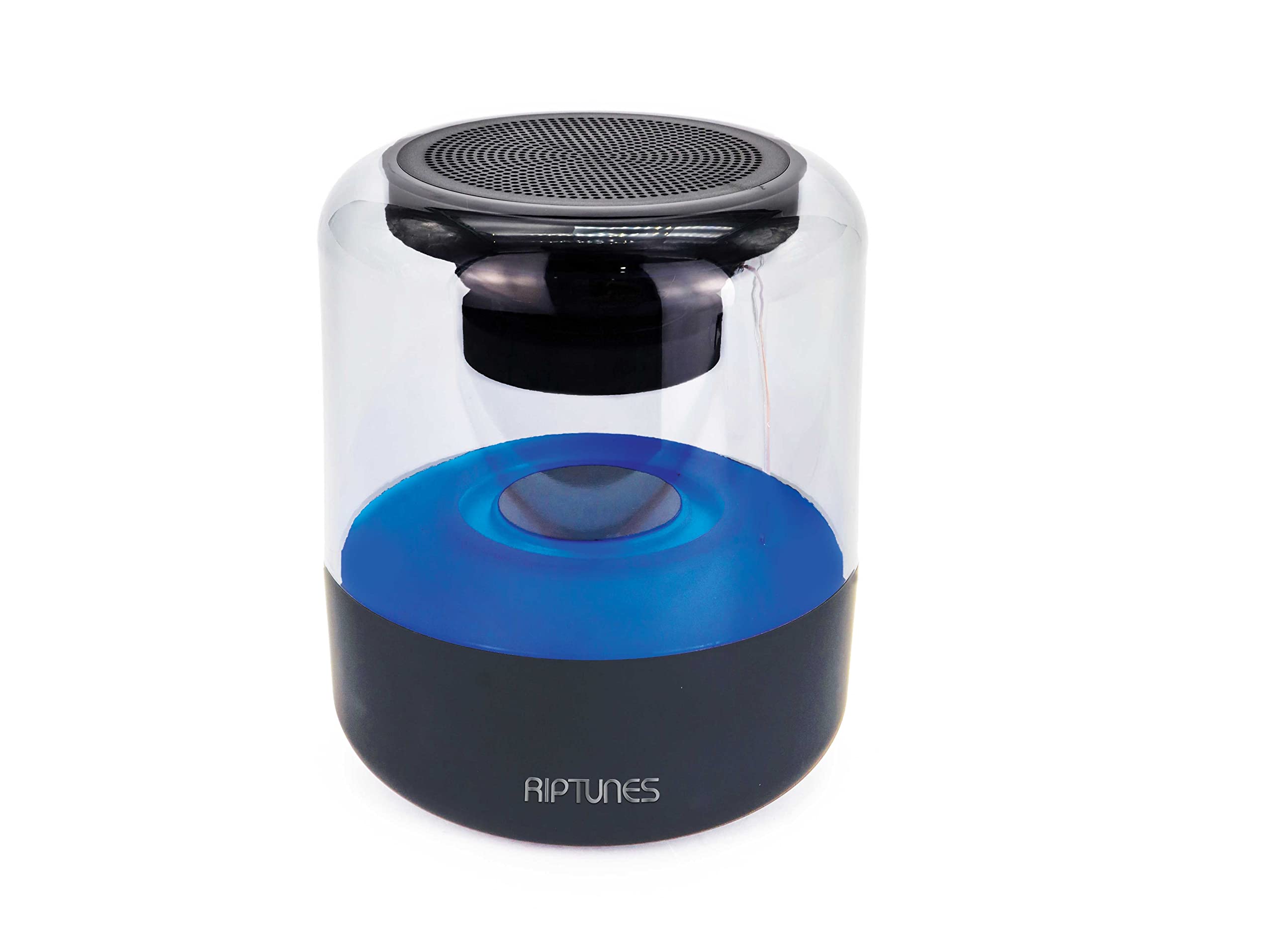 Riptunes 360° Portable Atmospheric Light Bluetooth Speaker, 6 LED Color Lights, Wireless Stereo Speaker, Built-in Mic, Perfect for Dorm/Home/Office/Outdoor