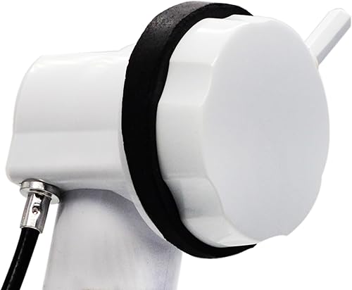 Miniatura 7 de Westbrass Desbordamiento giratorio con pasador para un funcionamiento más fácil y colador de drenaje de hongos, acero inoxidable, D50TP-20