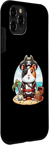 Vista 27 de iPhone 12 mini Pirate Guinea Pig Treasure Island Adventurer Case