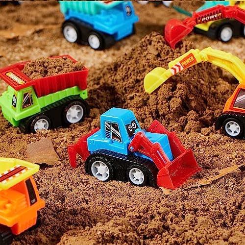 Joyin 15732 12-Piece Mini Construction Car Set, Plastic, Unisex, Non-Riding Toy Vehicle thumb #6