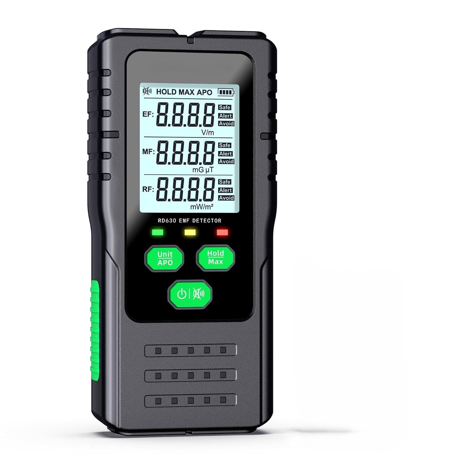 Nema Rechargeable Hand Held Digital Electromagnetic Field Radiation LCD Detector