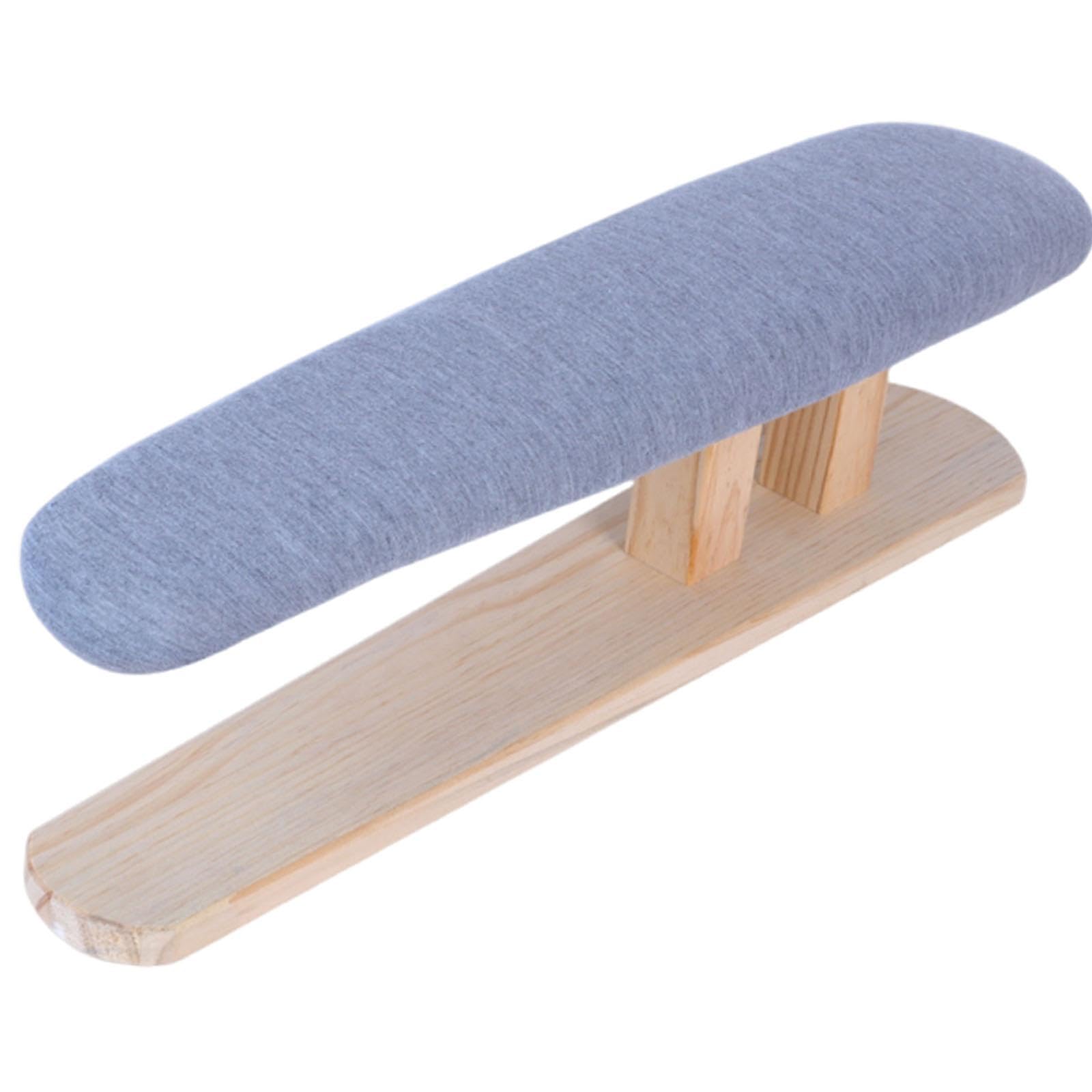 ZELPHORA Tabletop Ironing Board Practical with Wood Base for Home