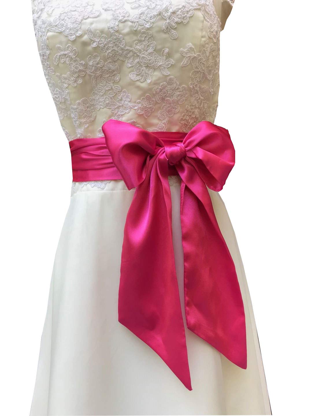 Pink Dress Sash The Dress Shop
