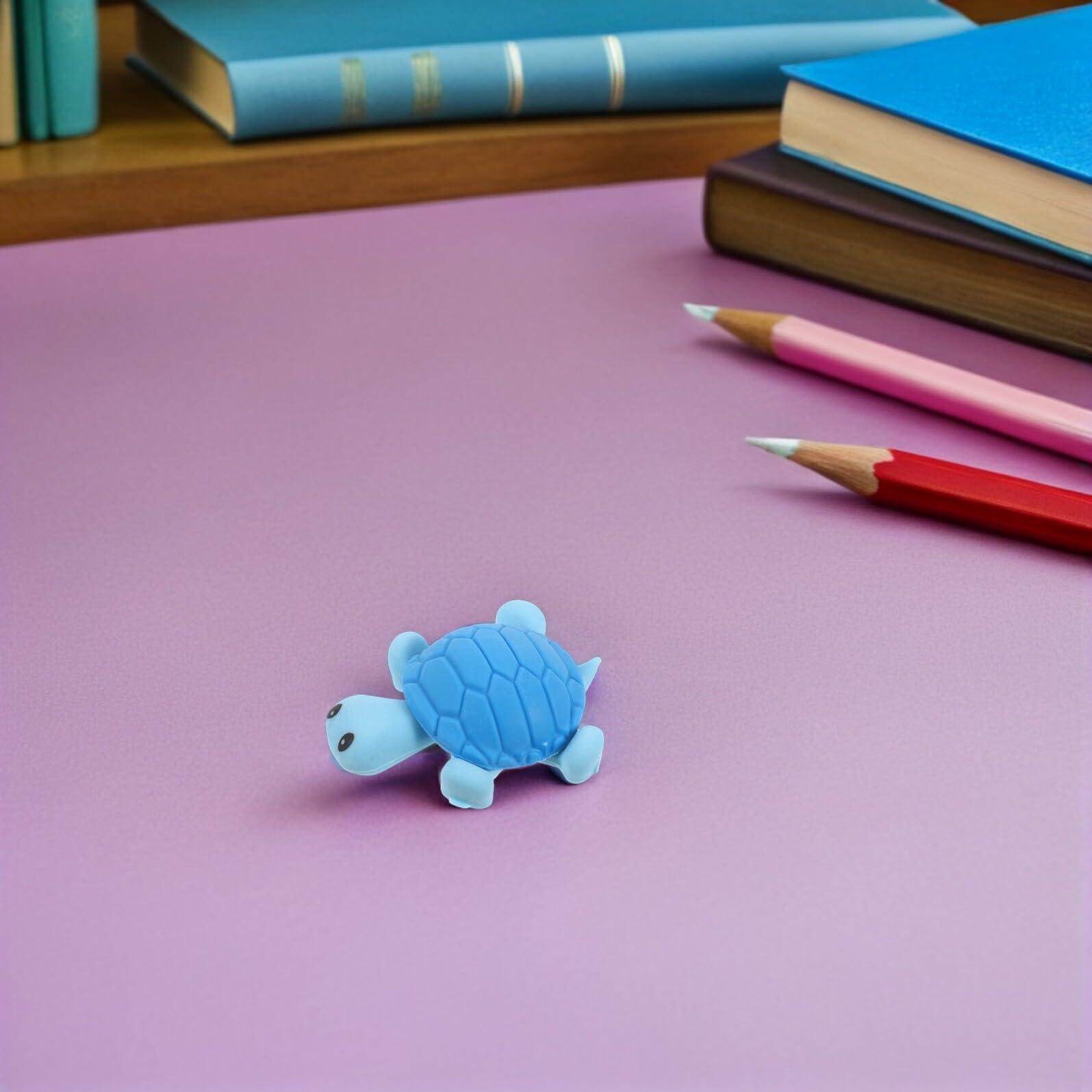 Homoyoyo 36 Pezzi Gomme da Cancellare Tartaruga Kawaii Mini Animali per Scuola e Feste Gomme da Matita Resistenti Residui per Studenti Cancelleria Creativa per Disegno e Studio