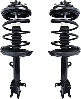 Vista 1282 de Detroit Axle - Kit de suspensión delantera de 10 piezas para Chevy Aveo Aveo5 Pontiac G3 Wave 2 Ready Struts Assembly 2 Enlaces de barra