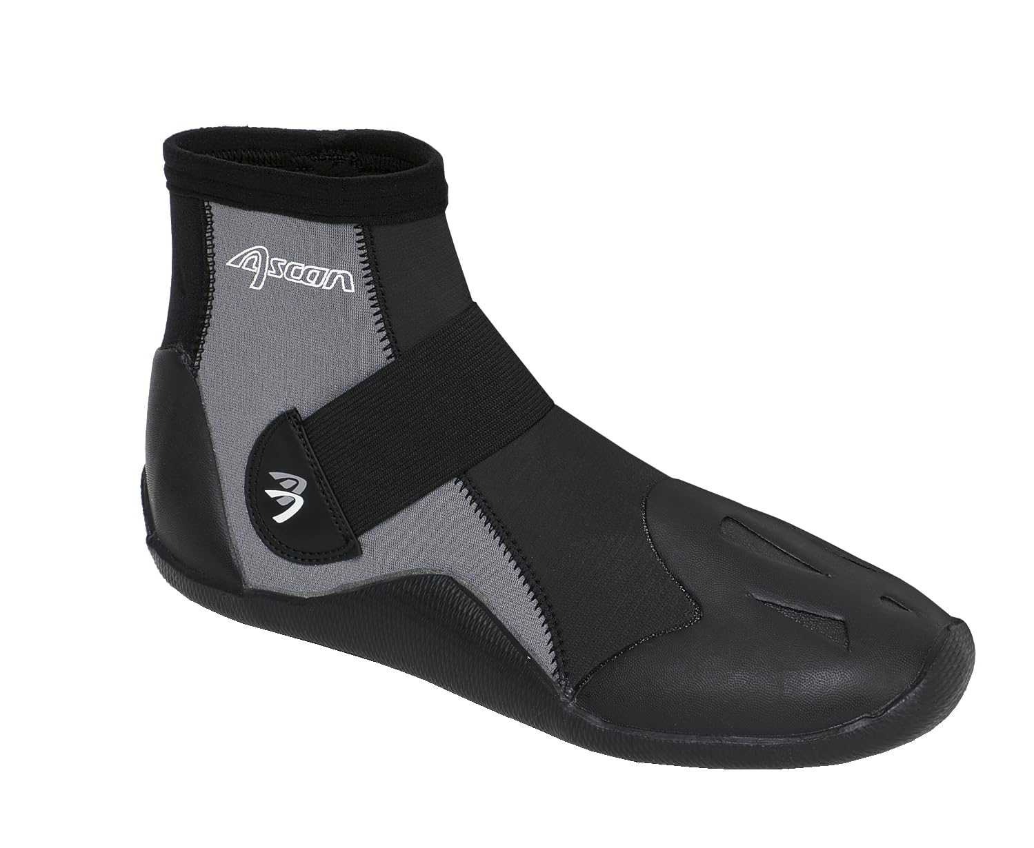 Ascan Jump 3 mm Chaussure de Transition avec Large Caoutchouc pour la Fixation du Cou-de-Pied Renfort au Niveau des Orteils Semelle Flexible Coutures Invisibles collées