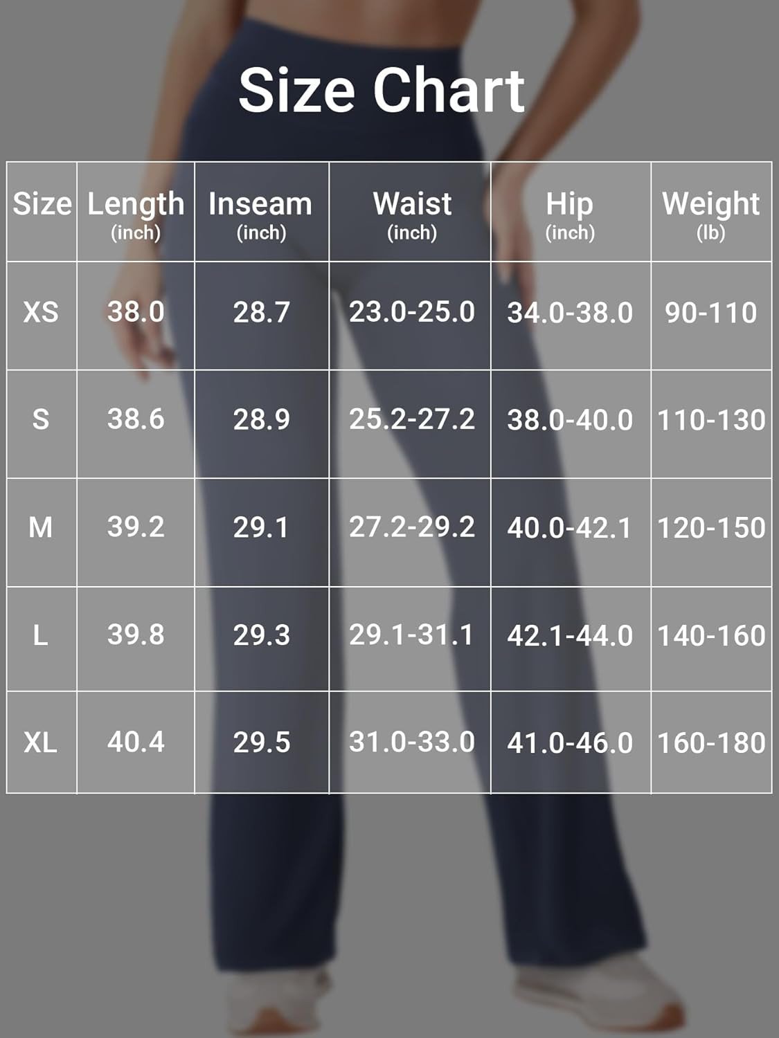 YEOREO Straight Leggings with Pockets for Women No Front Seam Workout Leggings High Waist Wide Leg Yoga Pants - 29"/ 31.5" - Image 7