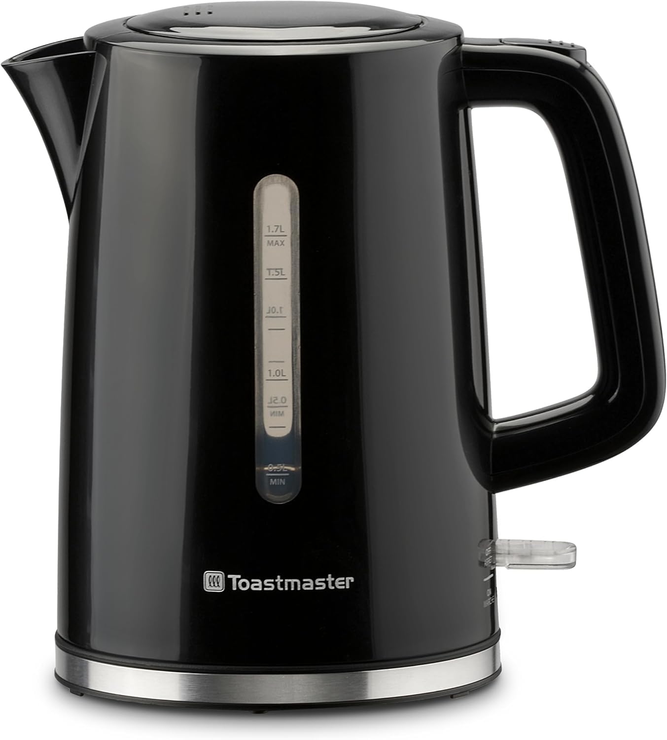 Electric Kettle by Select Brands - Cordless Electric Water Boiler for Coffee by Toastmaster – 1.8 Quarts, 1.7 liters, Plastic, Black, Model TM-796KECB