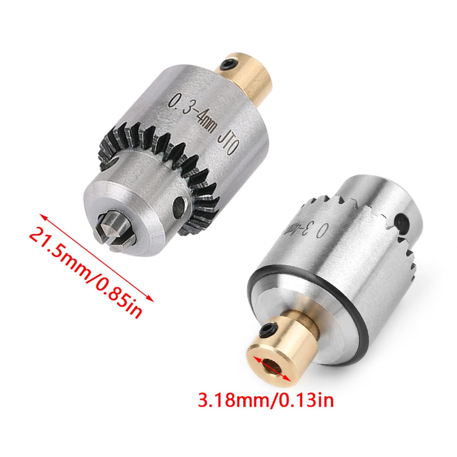 Uchwyt Wiertarski JTO Mini Uchwyt Wiertarski Stożkowy z Kluczem do Tokarek Wiertarka Elektryczna i Prasy Wiertarskie 0.3-4mm