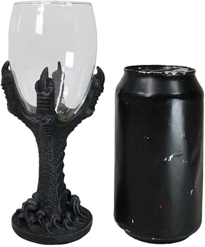 Miniatura 7 de Ebros Gótico Dragón Garras 8oz Copa de vino Copa de Cáliz Serveware Figura Halloween Medieval Calabozos y Dragones Alquimia Magia Oscura