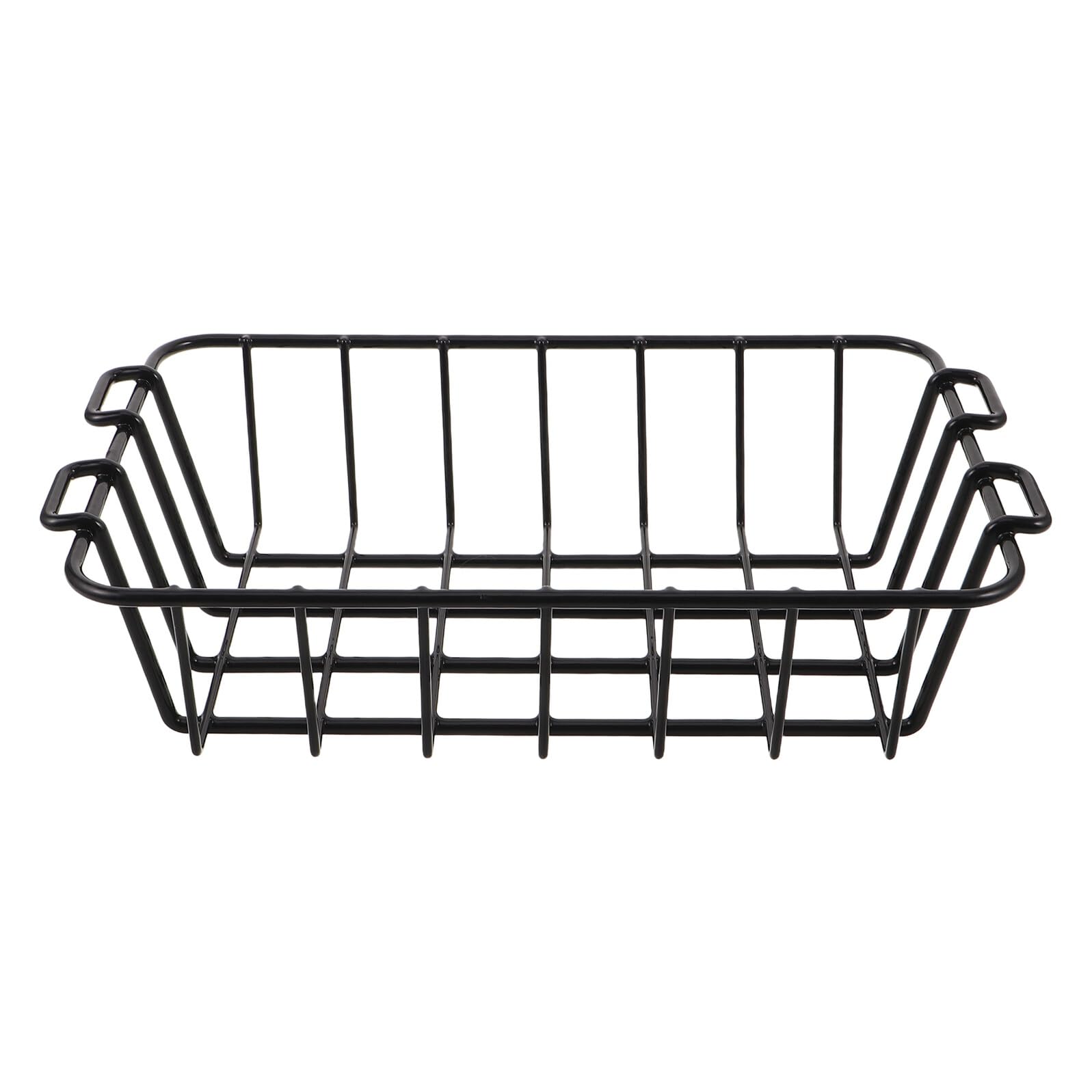 Cesta De Almacenamiento Aislada Inserto para Hielera Organizador De Alambre Bandeja Inserto para Hielera Resistente Color Negro