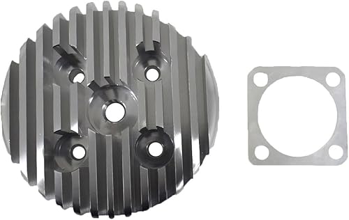 Miniatura 2 de JRL Cilindro CNC para Racing 66cc80cc Motor (Plata)