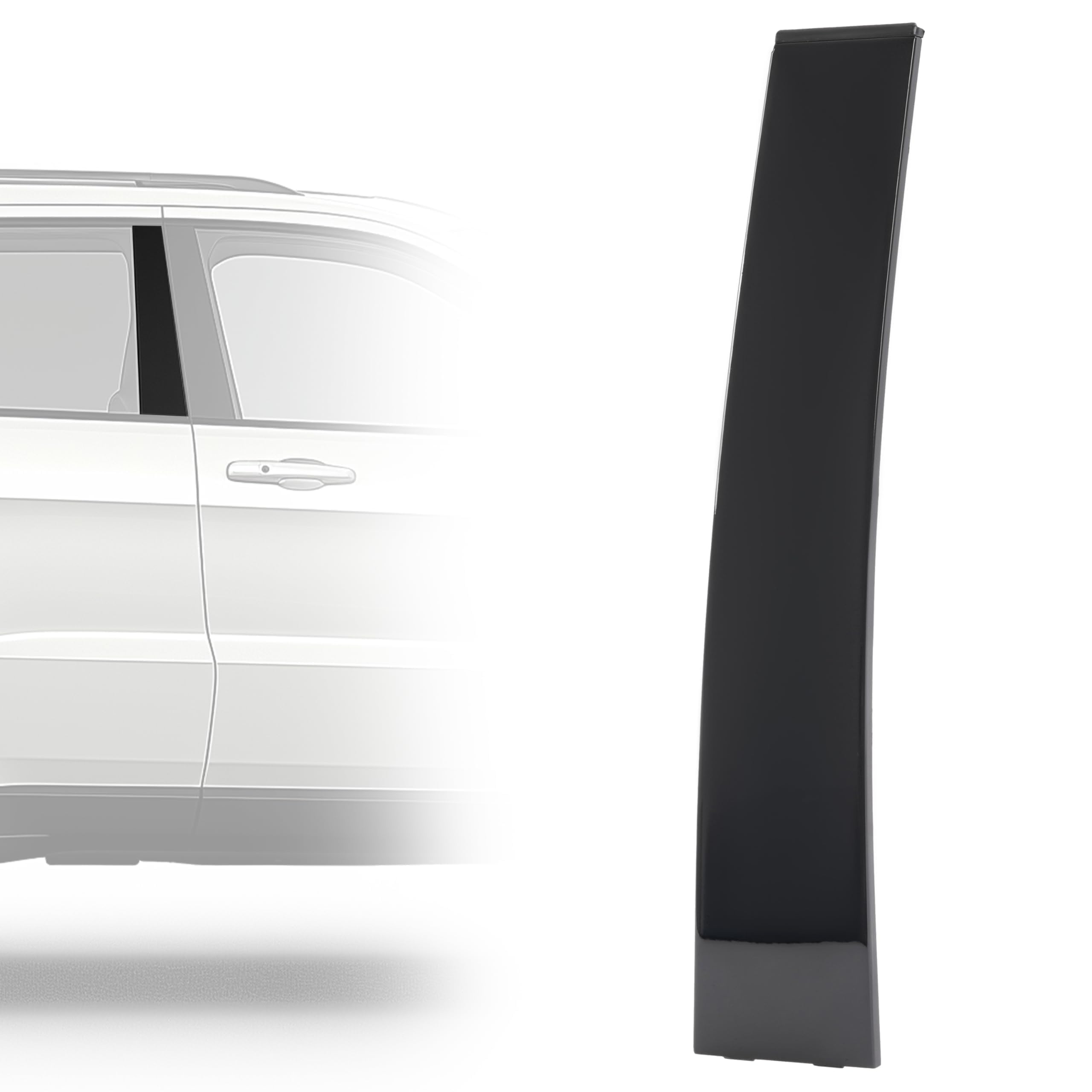 Amazon.com: HECASA Rear Passenger Side B Pillar Molding Trim