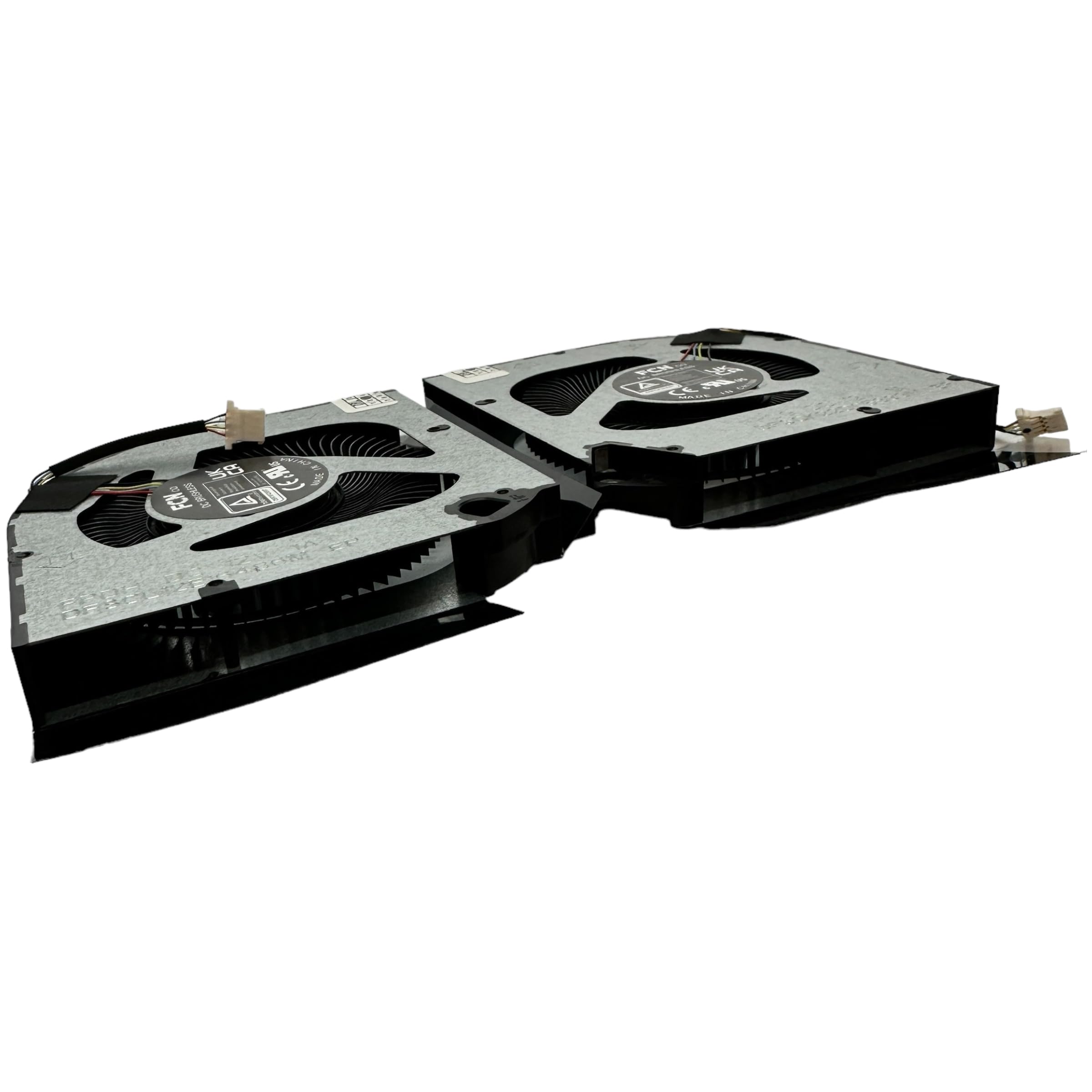 CPU Lüfter + GPU SET kompatibel für Acer Nitro 5 AN515-58, AN515-46, AN517-55, Predator Helios 300 PH315-55 PH317-55 PH317-56 PN: DFSCL12E16486M FPDH, DC286M 0010WFF 0, 23.QFJN2.001