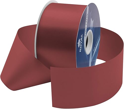 Vista 26 de Royal Imports Cinta Impermeable de Satén de Poli de 1.5" (#9) para Decoración Floral y Artesanal, Rollo de 100 Yardas (Carrete de 300 Pies)