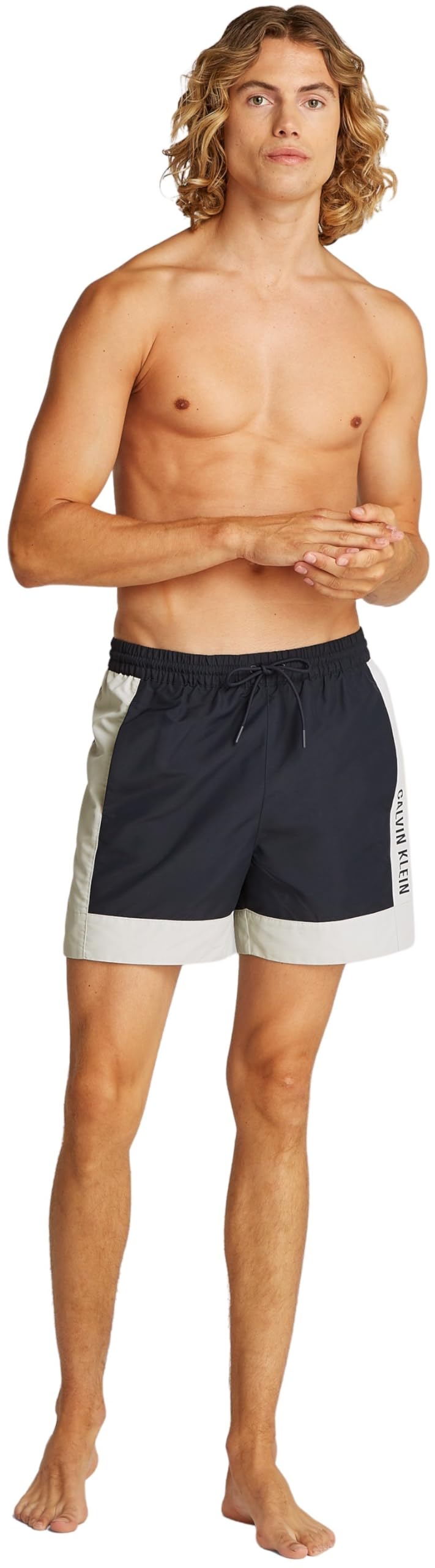 Calvin Klein Boardshorts Mężczyźni Medium Drawstring Fashion Km0km01095