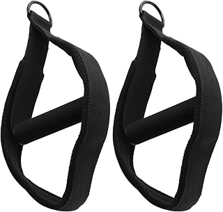 Pilates Double Loop Straps for Feet - Soft Fleece Reformers Accessories with Adjustable Loops - Strength Training