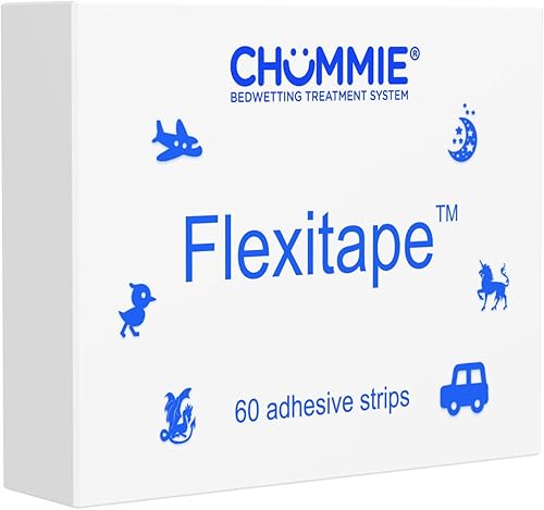 Chummie Flexitape para alarmas de alta calidad y Elite para humedecer la cama azul 60 unidades
