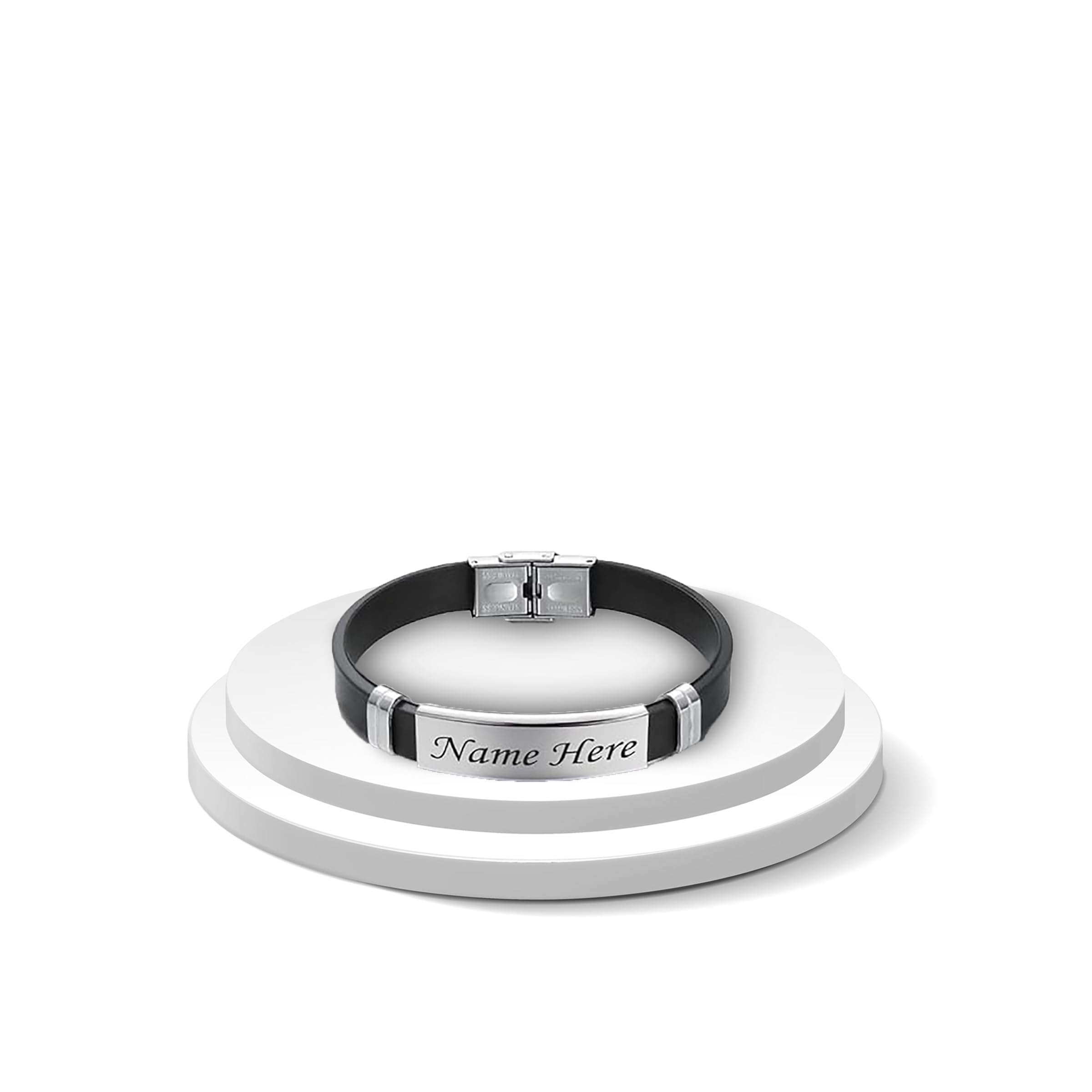 SAVRI Personalized Unisex Strap Bracelet with choice of Name,Text or Logo on Metal Band | Mens/Boys Bracelets | Best Customized Gift for all special occasions,birthdays,anniversary,Friendship day. (B0CV47MHRK) Amazon Price History, Amazon Price Tracker