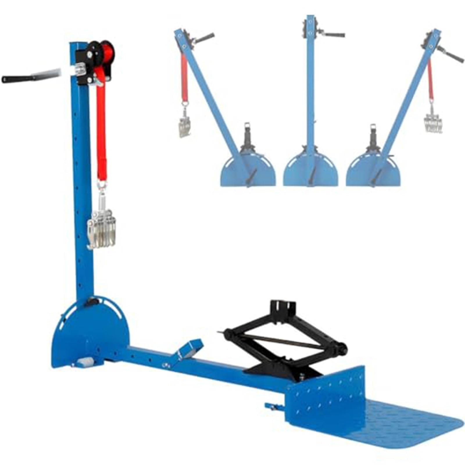Extracteur de bosses inclinaison 120° et traction 800 kg