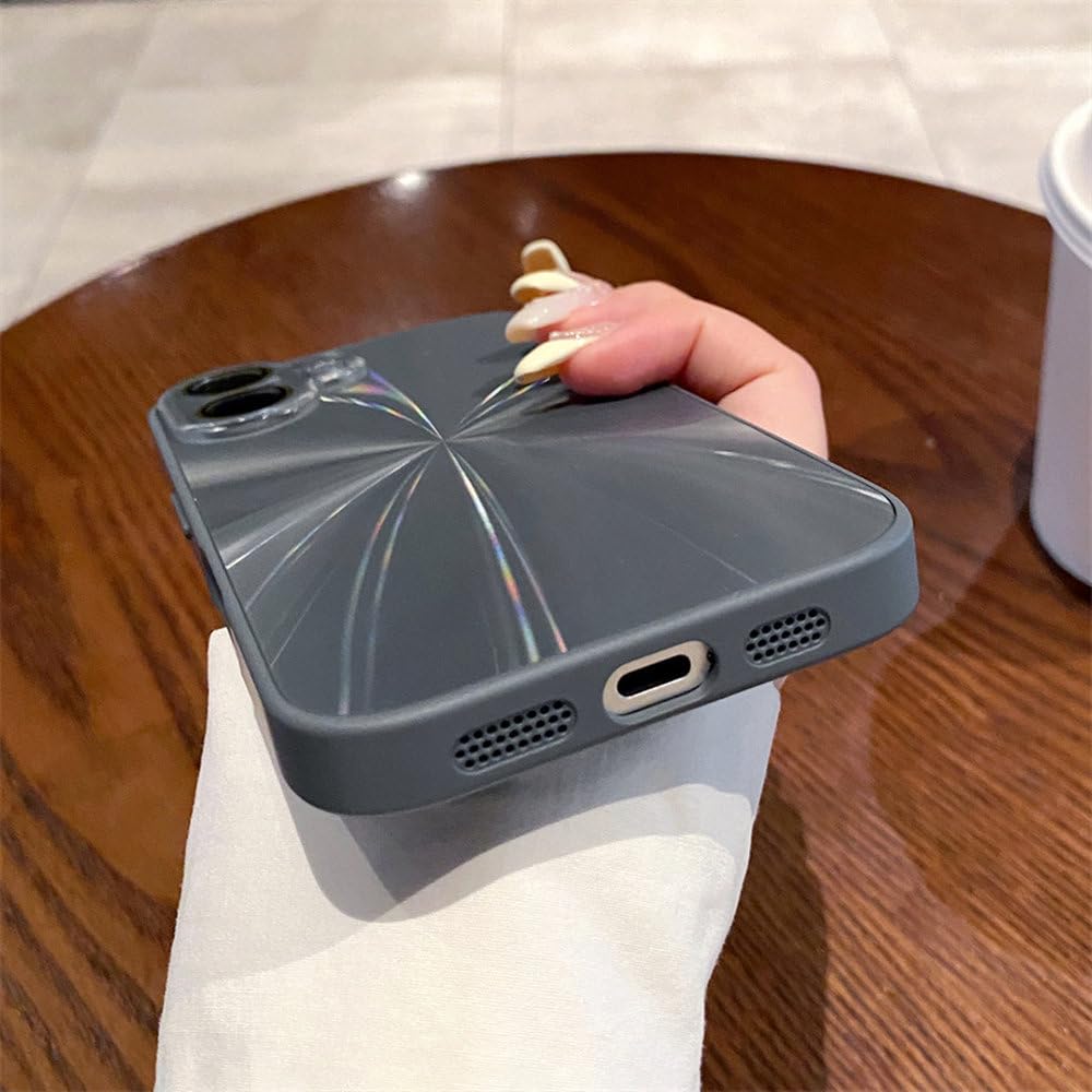 Custodia rigida di lusso con motivo colorato a forma di CD per iPhone 16, 15, 14, 13, 12, 11 Pro Max, antiurto, protezione per fotocamera, rosa, per iPhone 13Pro Max