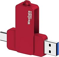 Vista 9 de Unidad Flash USB C de 64GB 3.0 con Puerto Tipo C y Tipo A, Unidades Flash USB C de Almacenamiento y Respaldo para Teléfonos Inteligentes con Función
