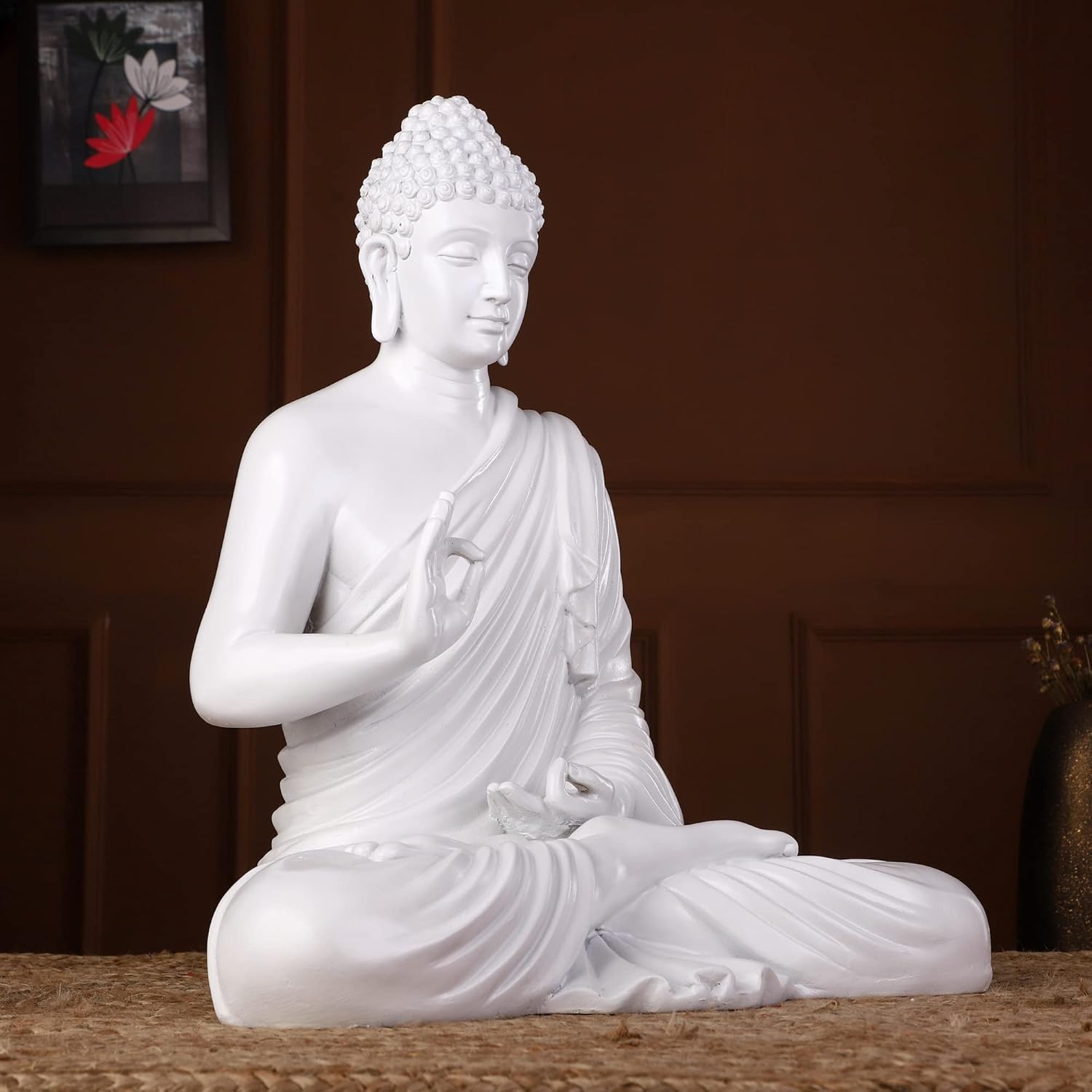 Buy Karigaari India 15 Inch Big Buddha Idol for Home Spiritual