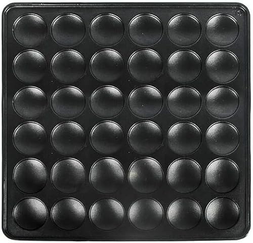 Miniatura 5 de DYRABREST Mini máquina holandesa para panqueques, antiadherente, eléctrica, comercial, 36 unidades, 1.9 pulgadas, mini máquina para hacer panqueques