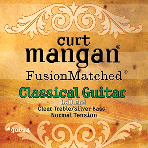 Curt Mangan Fusion Matched Classical Guitar Strings Normal Tension (Ball End)