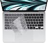 ProElife Keyboard Cover Skin for MacBook Air 13.6 inch 15 inch 2026-2022 M5 M4 M3 M2, Ultra Thin Keyboard Protector U.S Enter for 2026-2022 Air 13.6'' 15'' M5 M4 M3 M2 Accessory (Black)