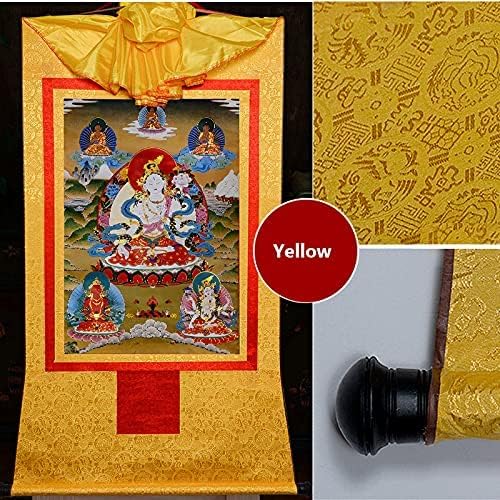 Amazon.co.jp: 特大チベット壁飾りタペストリー敷物密教タンカ仏教