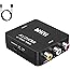 RCA to HDMI, AV to HDMI, Vilcome 1080P Mini RCA Composite CVBS AV to HDMI Video Audio Converter Adapter Supporting PAL/NTSC w