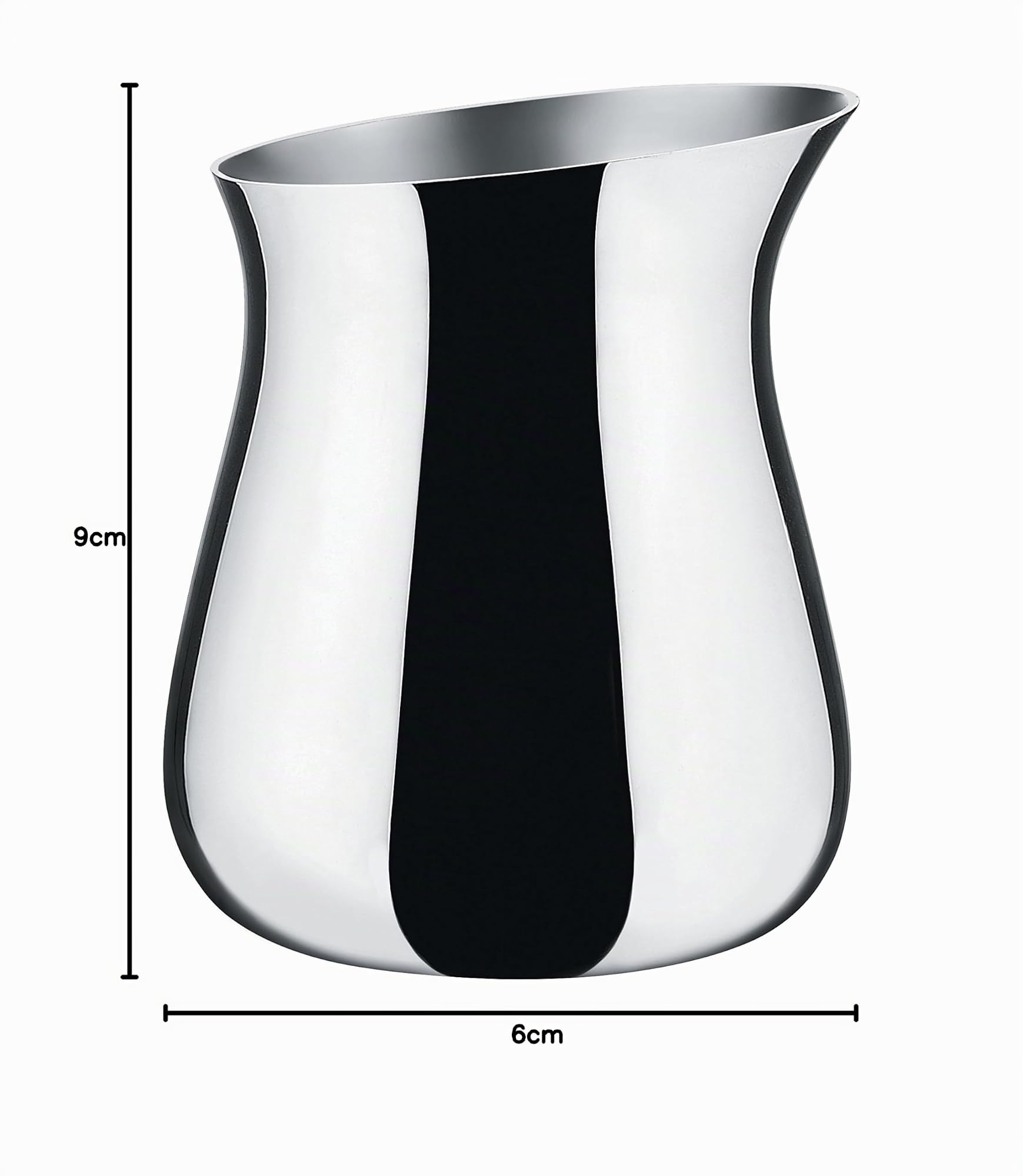 Alessi NF02 Cha Rahmkännchen - Edelstahl 18/10 glänzend poliert