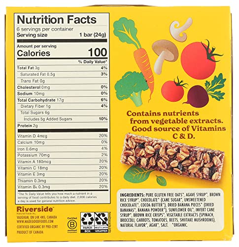 Madegood Bar Granola Chocolate Banana, 5.09 Oz #TOP3