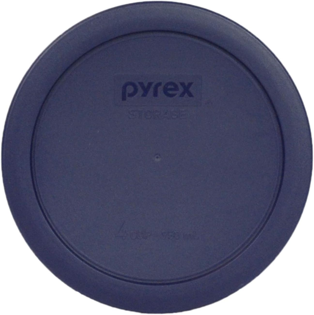 Pyrex 7201-PC 4 Cup Blue Food Storage Replacement Lid (4-Pack) - Made in USA - Image 5