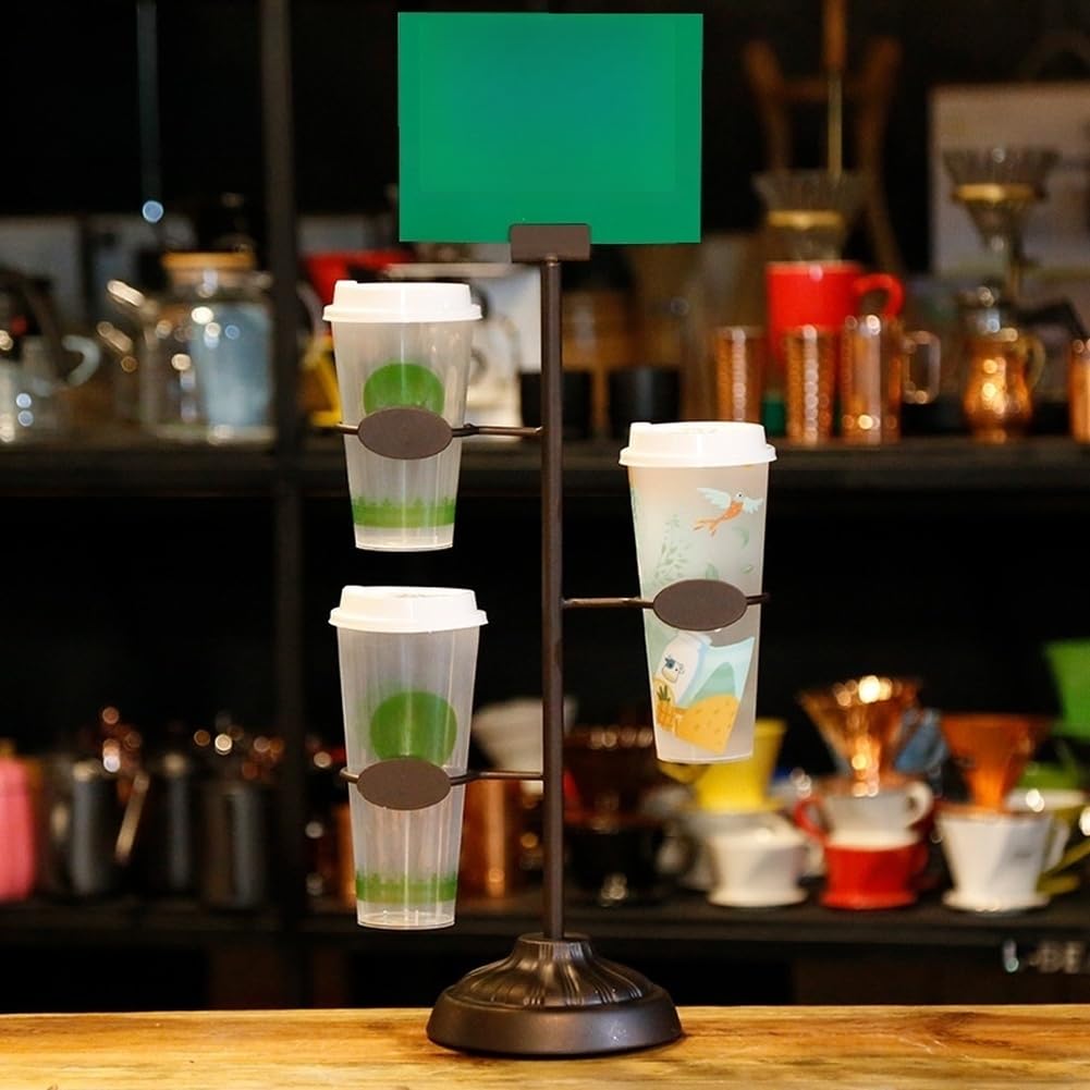 para soporte Metálico 3 Niveles para Café Reutilizable para