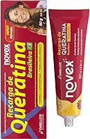 Novex Brazilian Keratin Recharge Tubo Leave In 80g / 2,8 oz - Reconstructive queratina, controle de frizz e reparação de danos