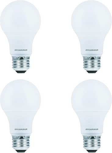 Miniatura 2 de Sylvania Ultra - Bombilla LED equivalente a 60 W A19, eficiente 9 W, base media, regulable, acabado esmerilado, 800 lúmenes, blanco brillante,