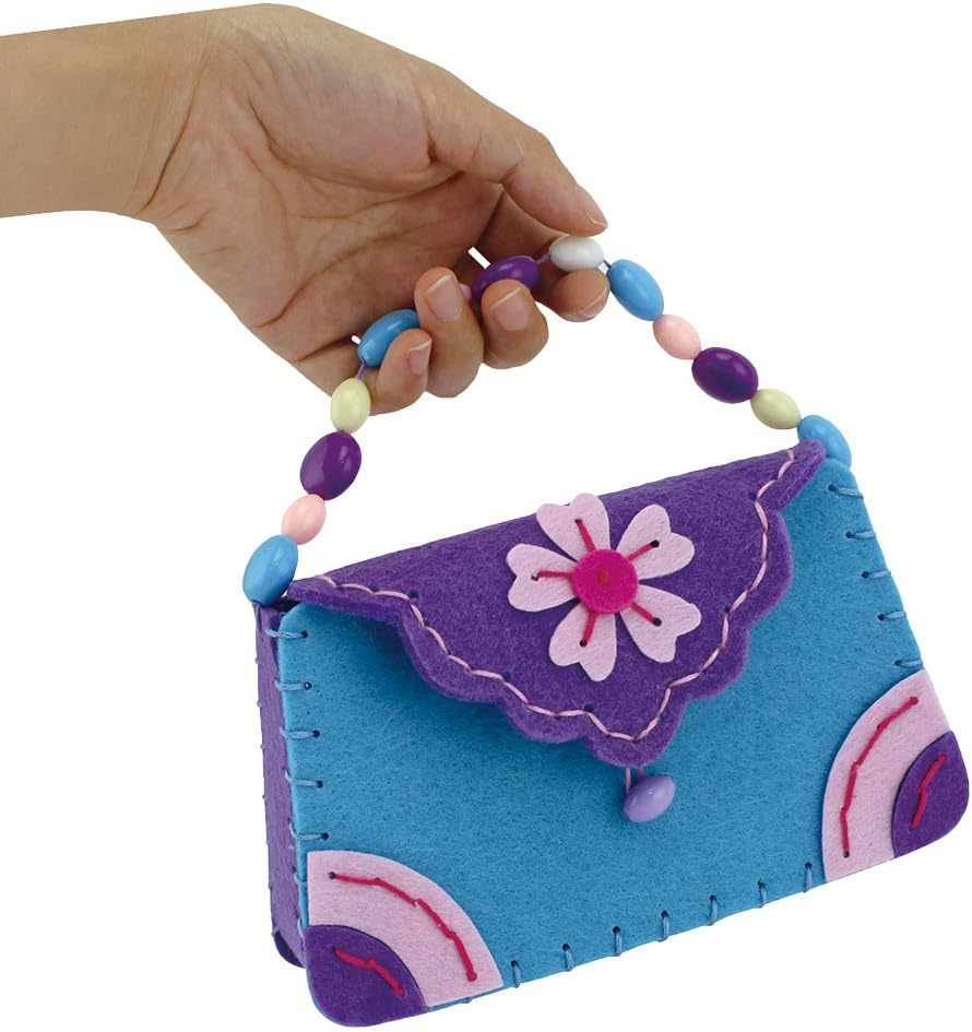 Kyo Art Kits Blue Felt Handbag Kit