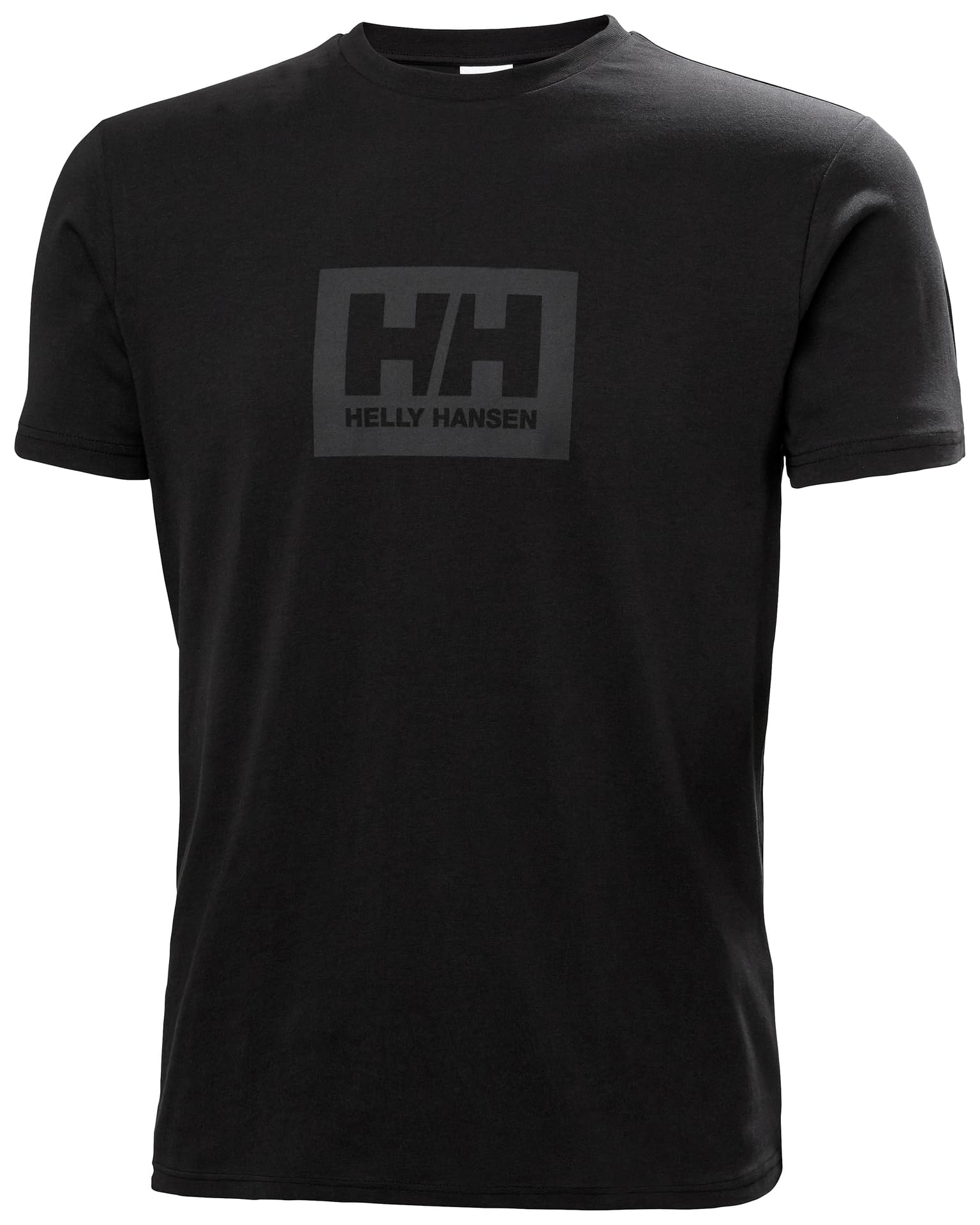 Helly Hansen Sport Men's Black Hh Box 2.0 Cotton T-Shirt Large