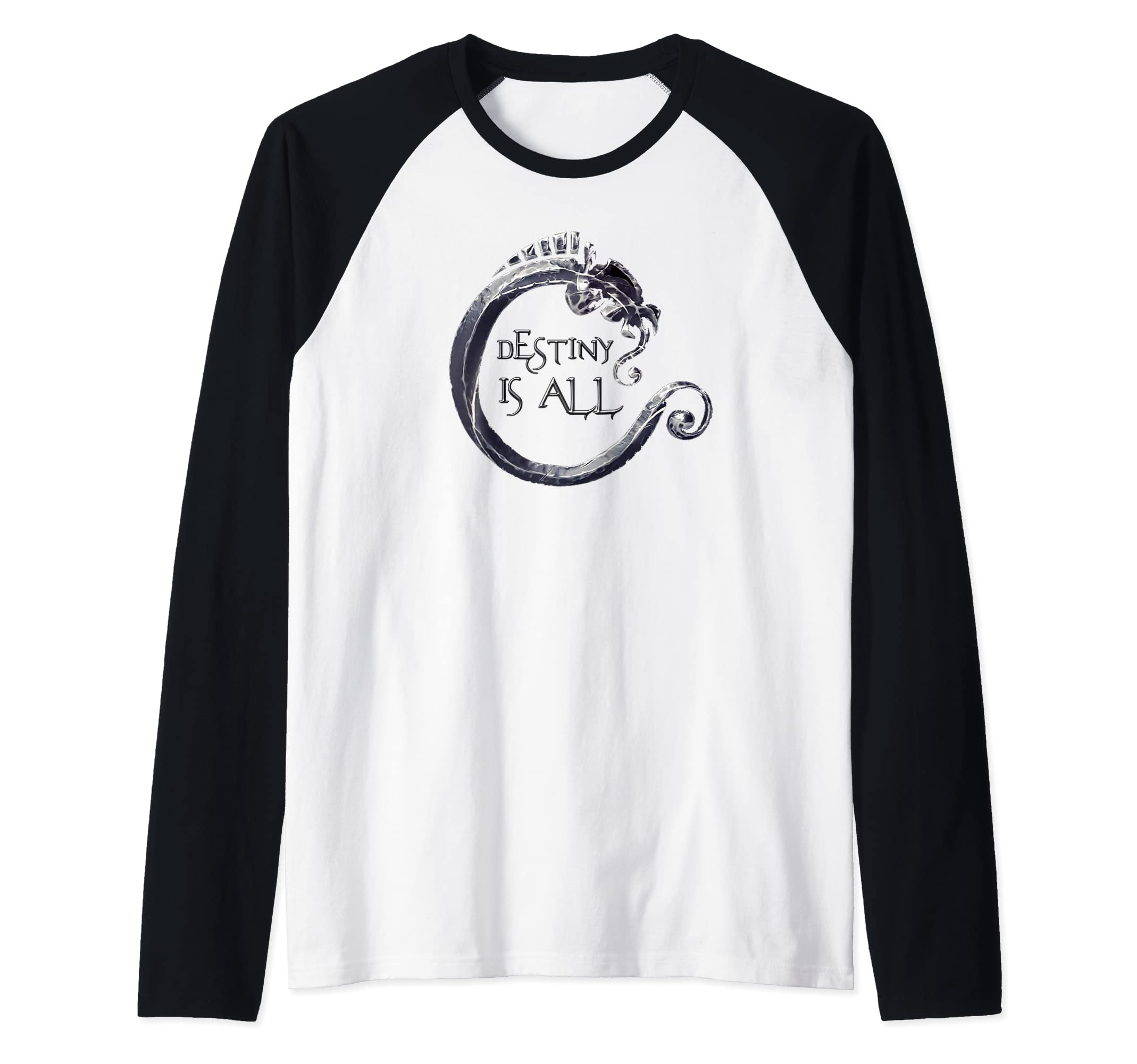 destiny is allTLK T-Shirt Raglan Baseball Tee