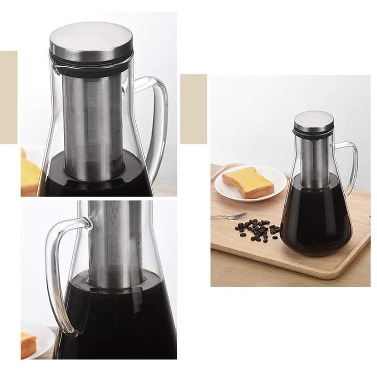 Caffettiera da 1, Bollitore per caffè E tè, Accessorio per La Cucina di Casa E