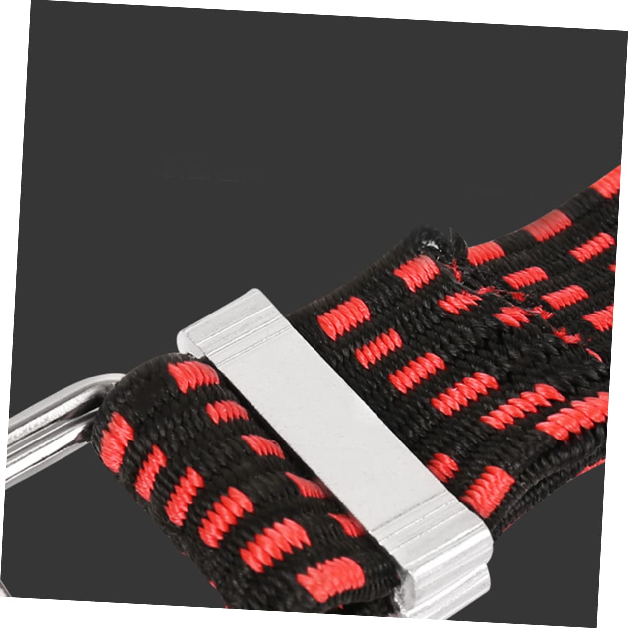 Cuerda de Salto Bungee para Bicicleta, Correas de Equipaje para Maletas Anchas, trinquete de Bicicleta, Correa de Amarre, Cuerda elástica, Banda elástica, mosquetón, Correa de Cuerda elástica (Rojo