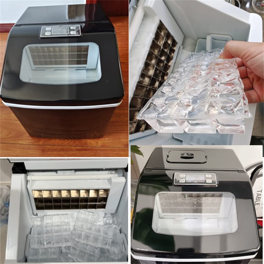 25kg Commercial Ice MakerMachines Home Countertop Portable Maker Machine Electric Generator