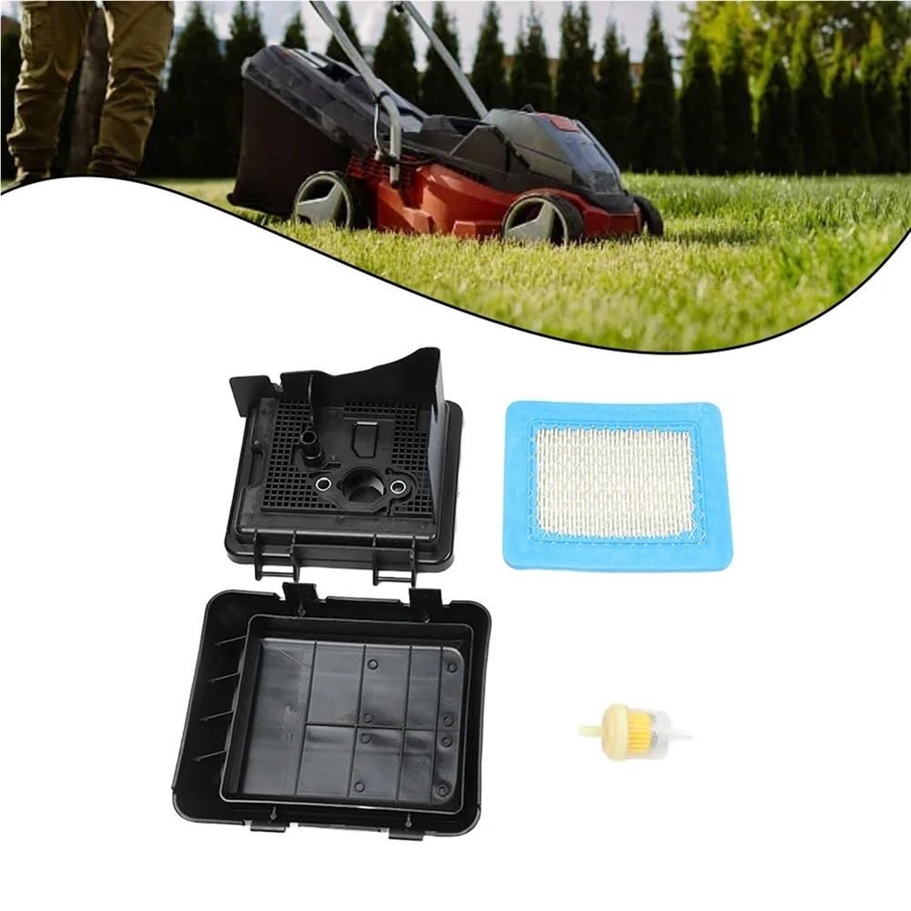 Filtro de Aire con Cubierta de Limpiador, Repuesto Apto for GCV135, GCV160, GCV190, Accesorios de Piezas de cortacésped de Motor